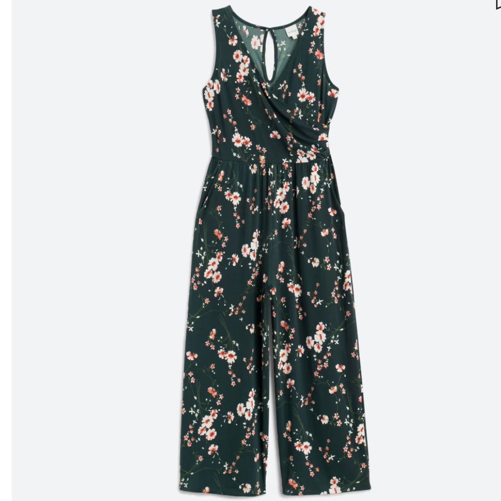 NWT Kaileigh Loretta Knit Cropped Jumpsuit